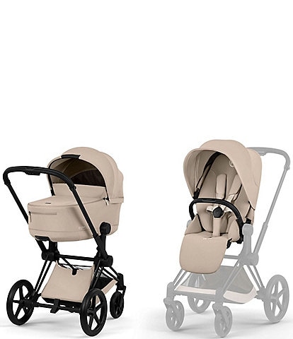 Cybex PRIAM Stroller + PRIAM Fold Lux Carry Cot Bundle