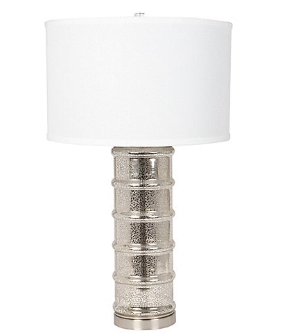 Dallas + Main Ribbed Mercury Glass Lamp