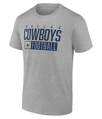 : NFL Dallas Cowboys Womens Short Sleeve Tri-blend T-Shirt,  Gray, Small : Sports & Outdoors