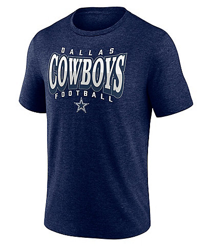 Dallas Cowboys Divided Warp Tri-Blend Short Sleeve T-Shirt