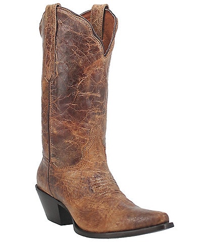 Dan Post Colleen Distressed Leather Western Boots