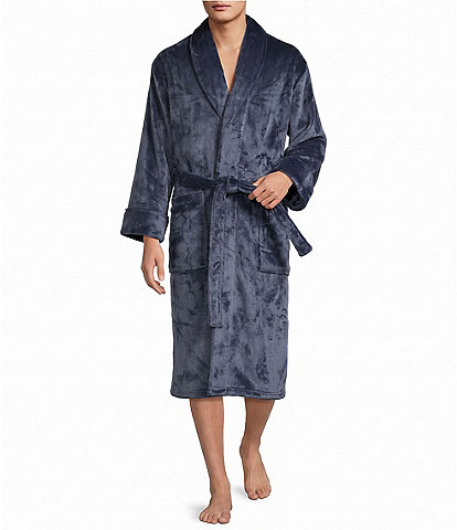 Daniel Buchler Plush Heather Bonded Robe