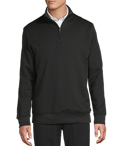 Daniel Cremieux Signature Label Honeycomb Quarter-Zip Pullover