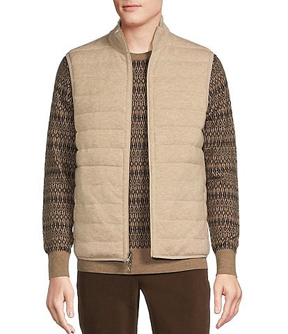 Daniel Cremieux Signature Label Mount Lussari Collection Reversible Cashmere Vest