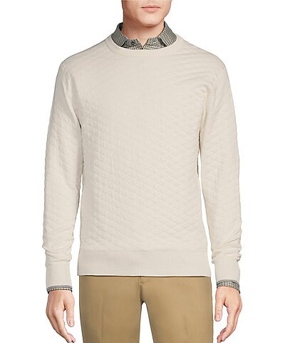 Daniel Cremieux Signature Label Supima Cashmere Quilted Sweater