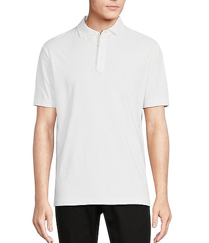 Daniel Cremieux Signature Label Solid Jersey Short Sleeve Polo Shirt