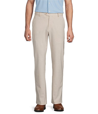 Daniel Cremieux Signature Label Stretch Flat Front Dress Pants