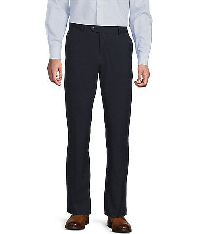 Cremieux Daniel Cremieux Signature Label Stretch Flat Front Dress Pants