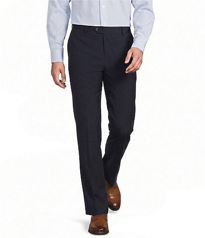 Cremieux Daniel Cremieux Signature Label Stretch Flat Front Dress Pants