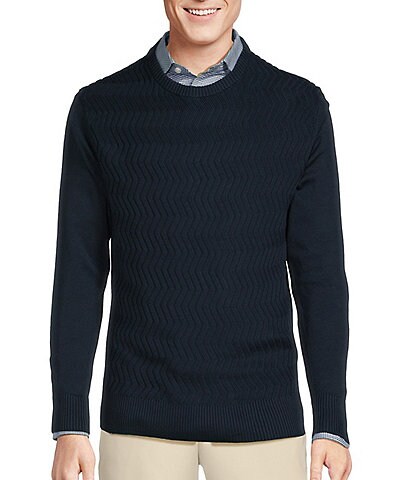 Daniel Cremieux Signature Label Supima Cable Knit Sweater
