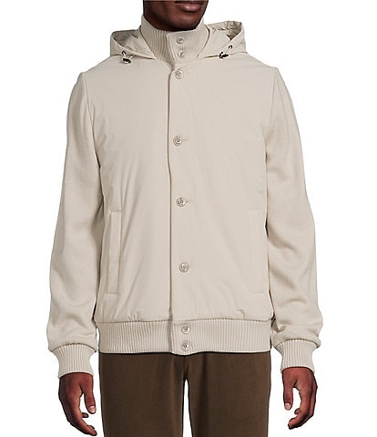 Daniel Cremieux Signature Label The Highlands Collection Mixed Media Jacket