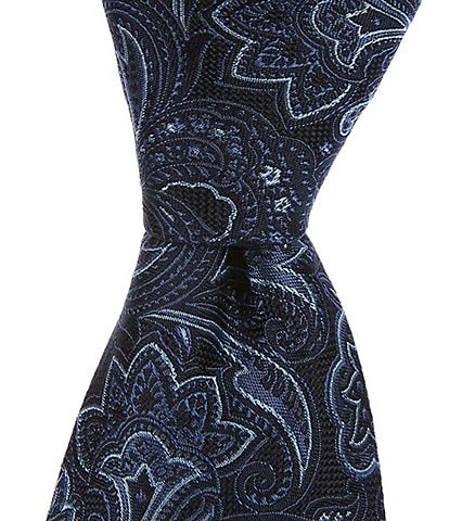 Daniel Cremieux Signature Tonal Paisley 3 3/8" Woven Silk Tie