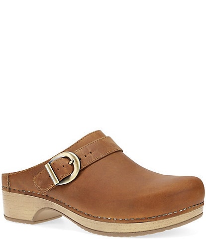 Dansko Baylor Leather Convertible Clogs