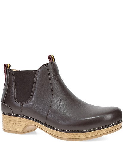 Dansko Becka Leather Chelsea Booties