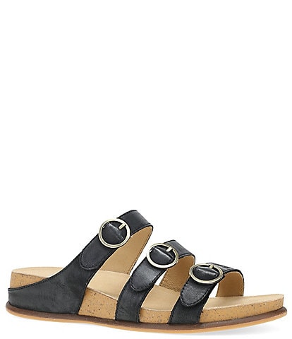 Dansko Campbell Leather Slide Sandals