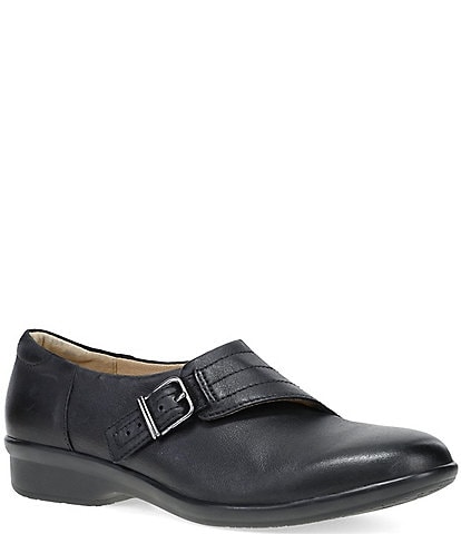 Dansko Chelsie Leather Slip Ons
