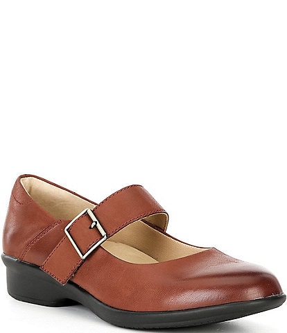 Dansko Collette Burnished Nubuck Suede Mary Jane Pumps