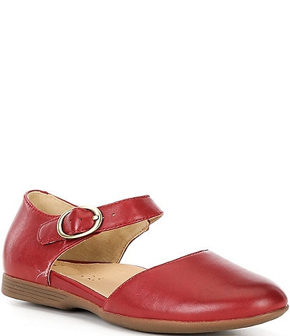 Dansko Liv Leather Mary Jane Flats