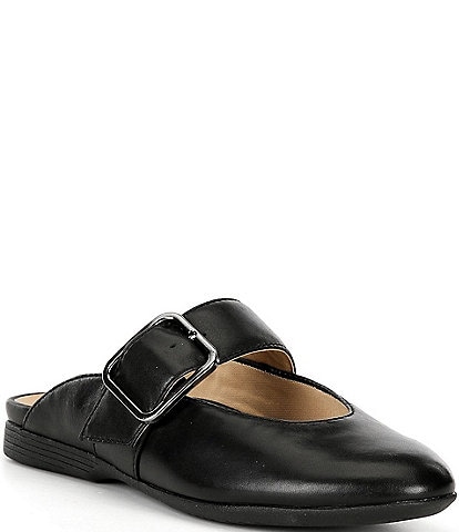 Dansko Lotus Leather Mary Jane Mules