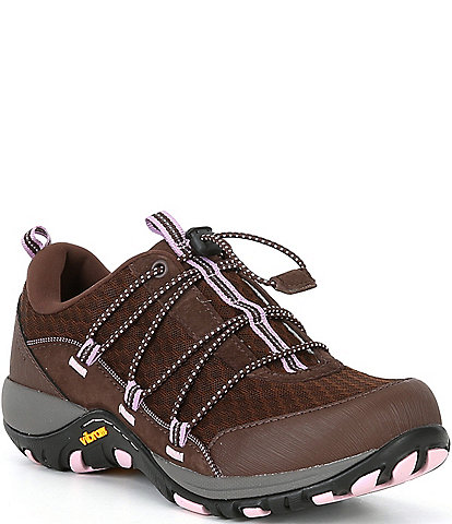 Dansko Petunia Waterproof Suede Toggle Lace Sneakers