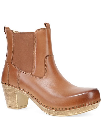 Dansko Shayna Burnished Leather Booties