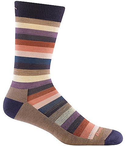 Darn Tough Merlin Stripe Wool-Blend Lifestyle Dress Socks