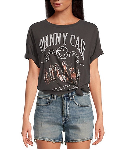 Daydreamer Joh Outlaw Country Crew Neck Short Sleeve Tee