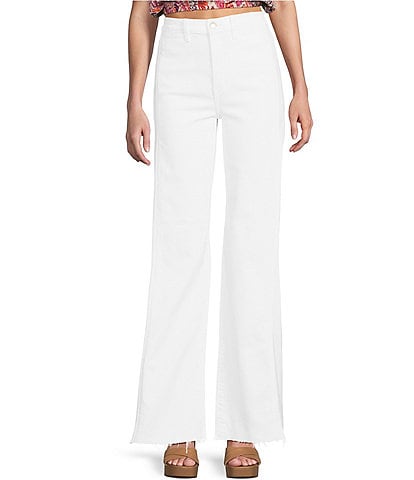 Daze Far Out High Rise With Seam Wide Leg Jeans
