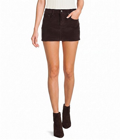 Daze Fever Micro Mini Corduroy Skirt
