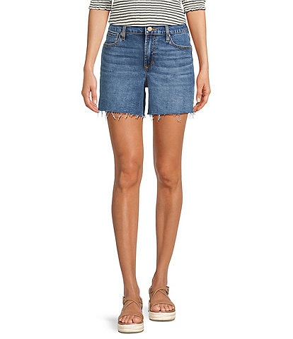 Dear John Julian Stretch Denim High Rise Shorts