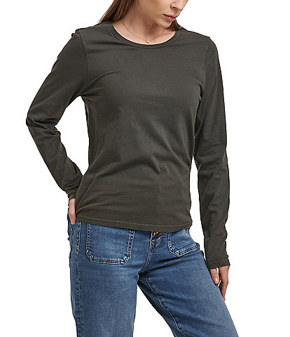 Dear John Kathy Crew Neck Long Sleeve T-Shirt