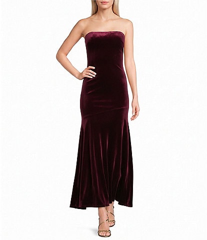 Dear Moon Strapless Tie-Back Dress