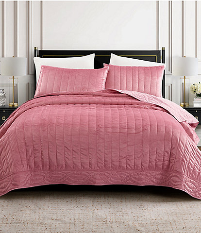 Dee Ocleppo Velvet Cable-Inspired Quilted Reversible Mini Quilt Set