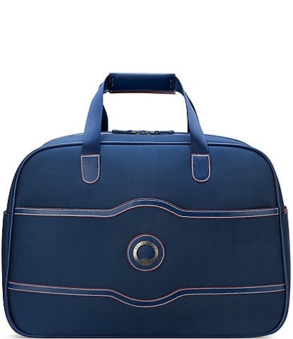 Delsey Paris Chatelet Air 2.0 Navy Blue Weekender Duffle Bag