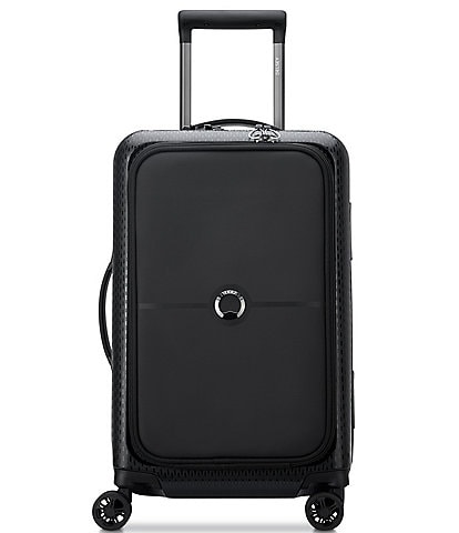 Delsey Paris Turenne Collection Soft Pocket Carry-On Spinner Suitcase