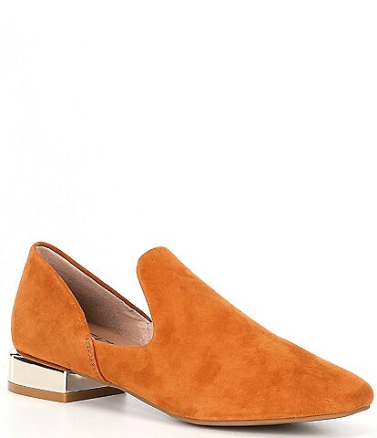 Deltan Catalina Suede Slip-On Loafers