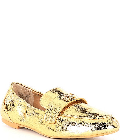 Deltan James Leather Flats