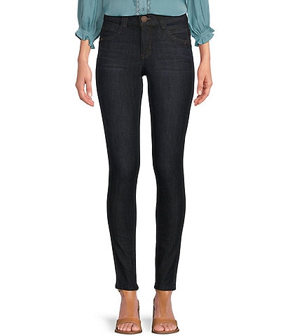Democracy Jeans Seamless Ankle Skimmer Raw Hem Mid Rise Skinny Size 16 -  $36 - From Milleahs