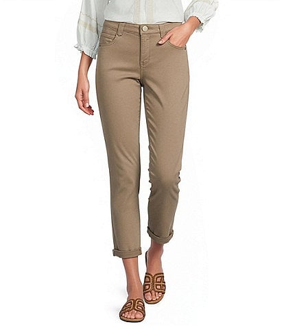 Democracy #double;Ab#double; Solution Cuffed Cropped Skimmer Jeans