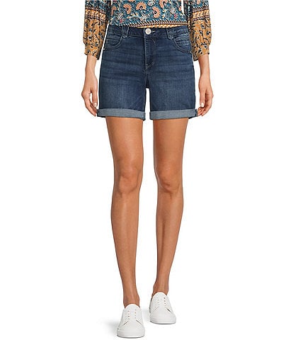 Democracy Petite Size #double;Ab#double;solution Cuffed Shorts