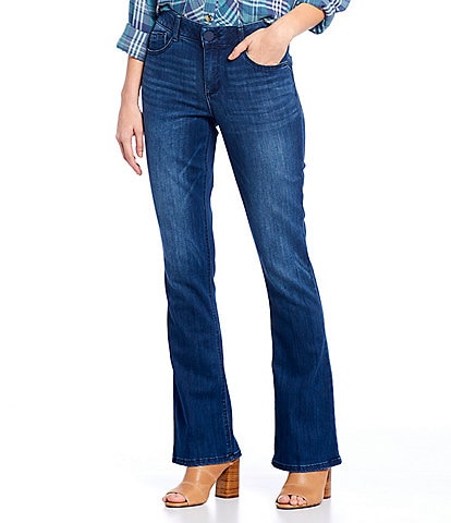 Democracy Petite Size #double;Ab#double;solution® Itty Bitty Mid Rise Bootcut Flare Leg Jeans