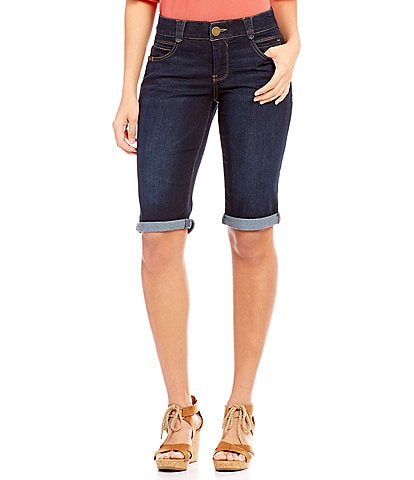Democracy Petite Size #double;Ab#double;solution® Rolled Cuff Bermuda Shorts
