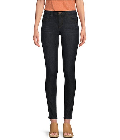 Democracy Petite Size #double;Ab#double;solution® Skinny Leg Mid Rise Jeggings