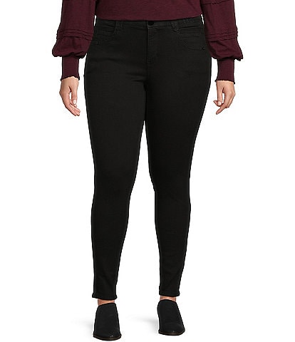 Democracy Plus Size Mid Rise #double;Ab#double;solution® Jeggings