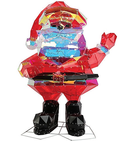 Department 56 Christmas Basic Prism LED Lit Holiday Santa Claus Decor