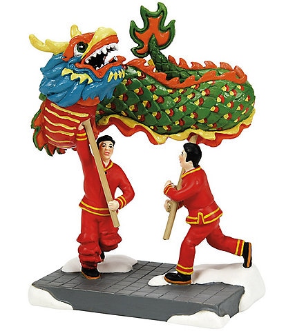 Department 56 Christmas in the City Village Chinese Dragon Dance Figurine