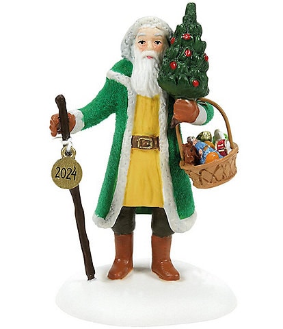 Department 56 Dicken's Village 40th Anniversary Limited Edition 2024 Dated Inaugural Father Christmas Figurine