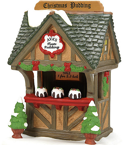 Department 56 Dicken's Village Ava's Plum Pudding Lighted Decor