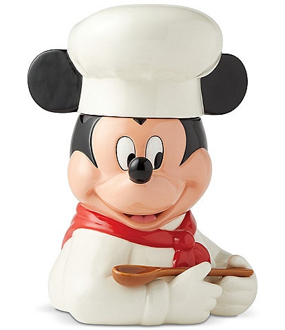 Department 56 Disney Ceramic Collection Chef Mickey Mouse Cookie Jar