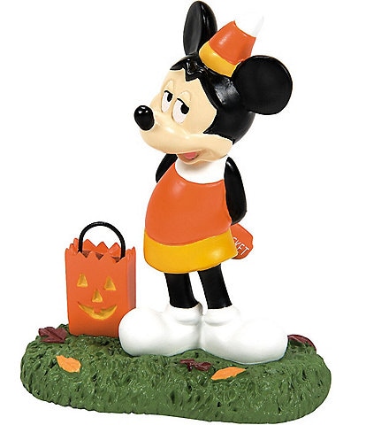 Department 56 Disney Halloween Mickey Buys A Ticket Village Figurine